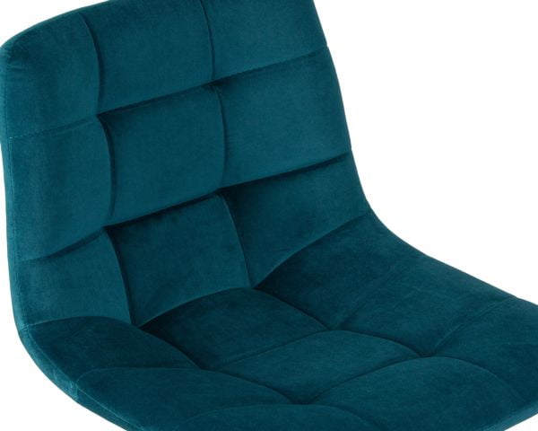 Стул барный ДОБРИН ТАИЛОР (морской волны велюр (МДЖ9-99)) 2 шт / DOBRIN TAILOR (MJ9-99))_5