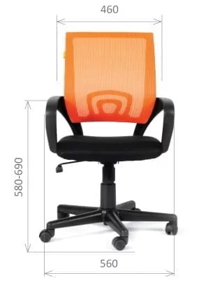 Кресло оператора CХАИРМАН 696 Зеленое / CHAIRMAN_4