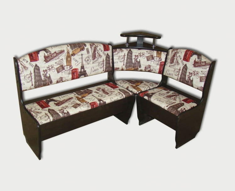 Кухонный уголок Город большой Венге_0