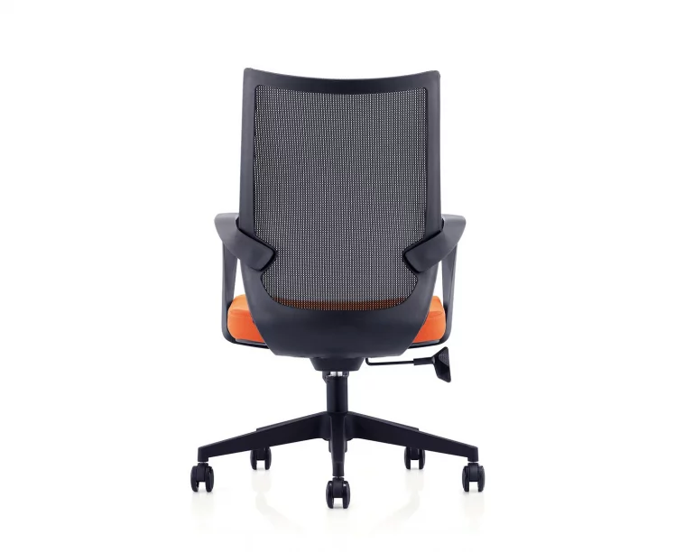 Кресло офисное Спэйс ЛБ Черный/Оранжевый / LB_4