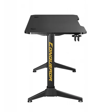 Стол для геймеров ЛУМИ ГМД03-1 c подсветкой Блаcк / LUMI GMD03-1 c Black_4