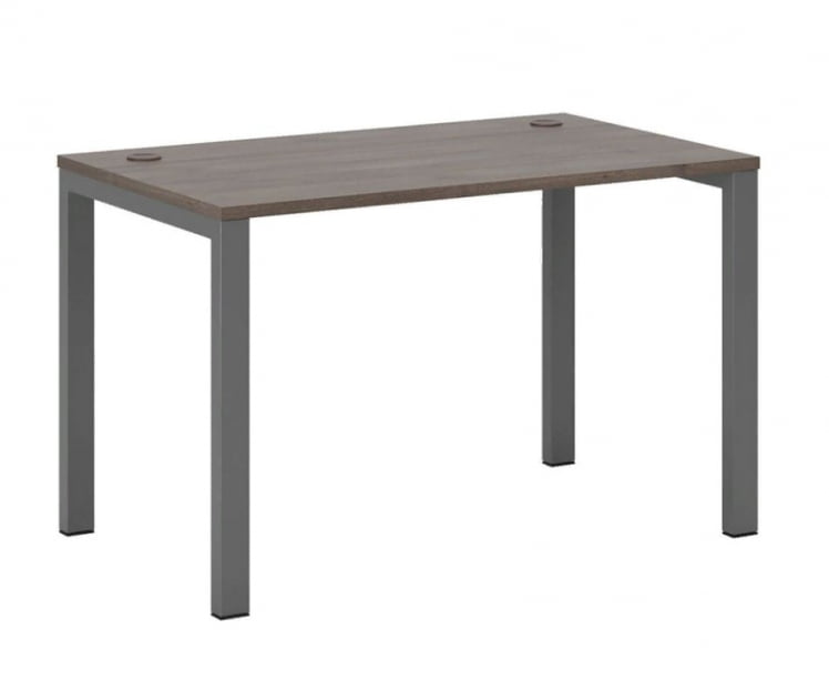 Стол письменный на металлоопорах Нев Лине НЛН36312134 Дуб шамони темный / New Line NLN36312134_0