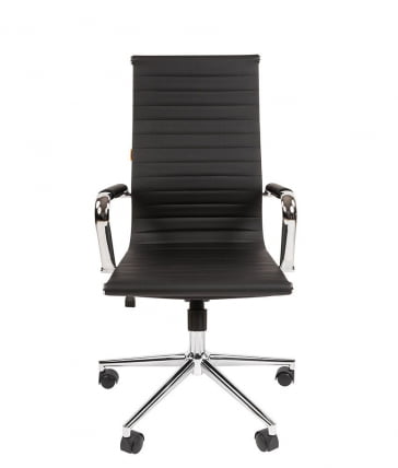 Кресло для руководителя CХАИРМАН 755 экокожа Черный / CHAIRMAN_1