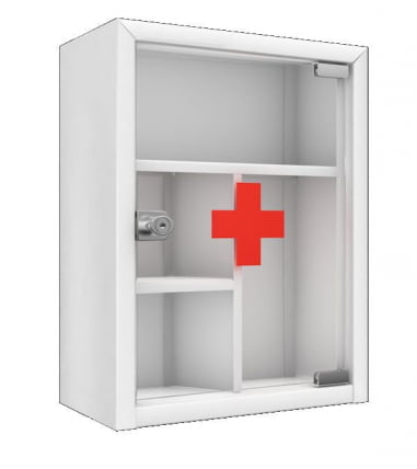 Аптечка со стеклом_0