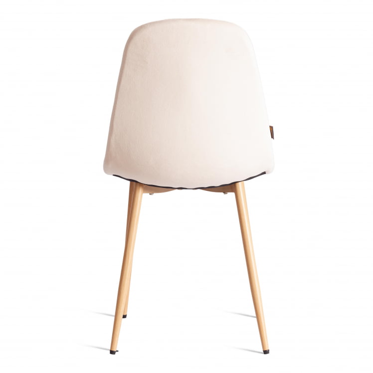 Стул БРЕЕЗЕ (мод. ДЖСC-58) Велюр/металл , 44 х 53 х 86 см, Cреамй (кремовый) ХЛР 5 / натуральный / BREEZE (mod. JSC-58) Creamy HLR_3