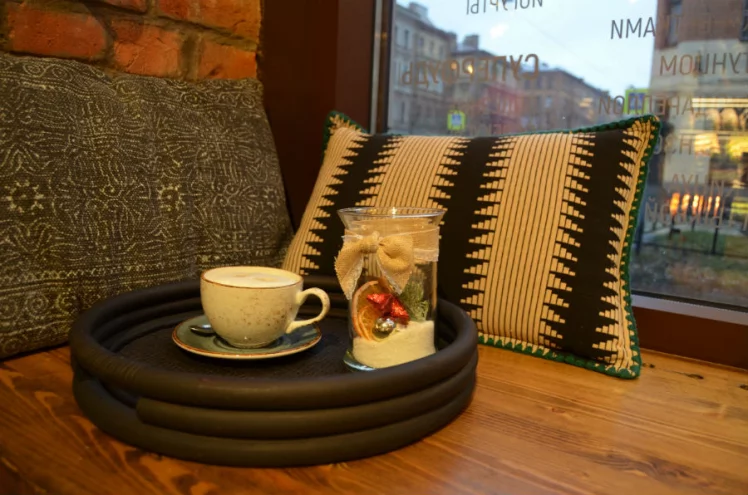 Поднос круглый 21/03 венге матовый_0