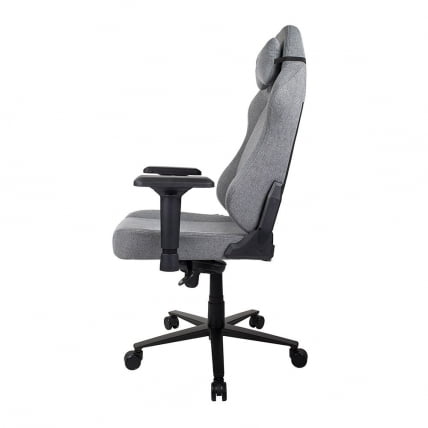 Геймерское кресло Ароззи Примо Вовен Фабриc Грей Блаcк лого / Arozzi Primo Woven Fabric Grey Black logo_7