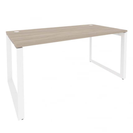 Стол рабочий на О-образном м/к ОНИКС О.МО-СП-4.8 Дуб Аттик/Белый / ONIX O.MO-SP-4.8_0