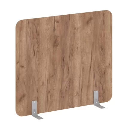 Перегородки на металлических опорах на фетровых подпятниках Р-лине ДП.Ф-140-120 Дуб Табак / R-line DP.F-140-120_0