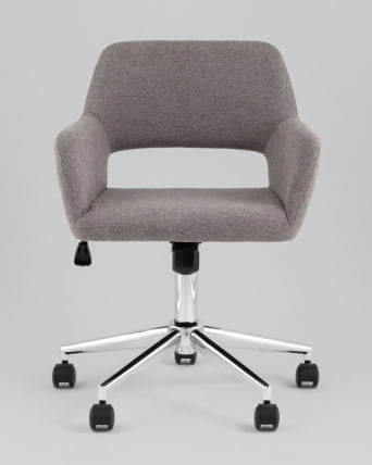 Стул офисный РОСС рогожка темно-серый / ROSS_1