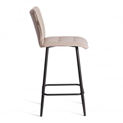 Полубарный стул Бари/Бари велюр, бежевый, 7, 42х55х99 см / Bari/Бари_1