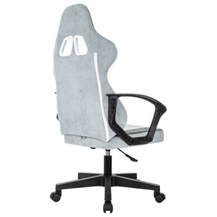 Кресло компьютерное БРАБИКС Форсер ГМ-127, 2 подушки, ткань, серое/светло-голубое / BRABIX Forcer GM-127,_3