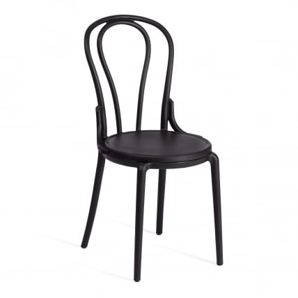 Стул ТХОНЕТ (мод. ПЛ62) пластик, 42 кс 52 кс 89 см, Блаcк (черный) 05 / THONET (mod. PL62) x x Black_0