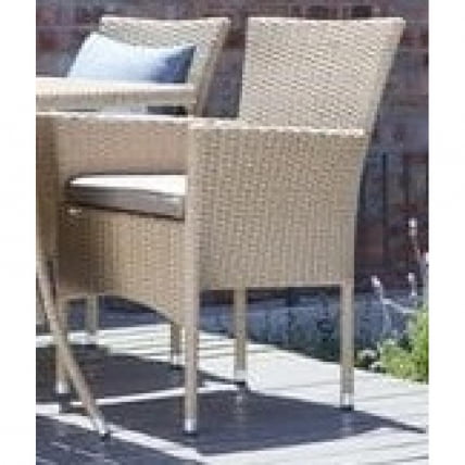 Плетеное кресло АМ-196 Беиге / AM-196 Beige_0