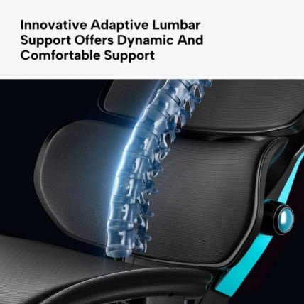 Компьютерное кресло (для геймеров) Еурека Тйпхон ЕСЛ-ГC05-БУ / Eureka Typhon ESL-GC05-BU_18