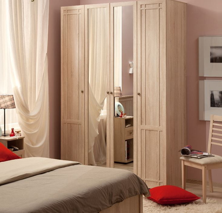 Шкаф для одежды и белья Шерлоcк 60 Дуб Сонома (спальня) / Sherlock_0