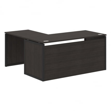 Стол письменный угловой правый КСТЕН-КП КСКПCТ 1615Х Р Дуб Юкон Антрацит / XTEN-QP XQPCT 1615H R_0