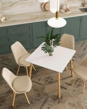 Стол Осло Скуаре 80х80 см белый / Oslo Square_6