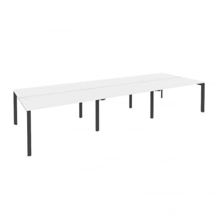 Рабочая станция на П-образном м/к ОНИКС О.МП-Д.РС-6.3.7 Белый Бриллиант/Антрацит / ONIX O.MP-D.RS-6.3.7_0