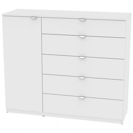 Комод Калисто(К40)1147х1352х468ручкаторцеваяТР-2(Белый) / Калисто(K40)1147х1352х468ручкаторцеваяTR-2(Белый)_0