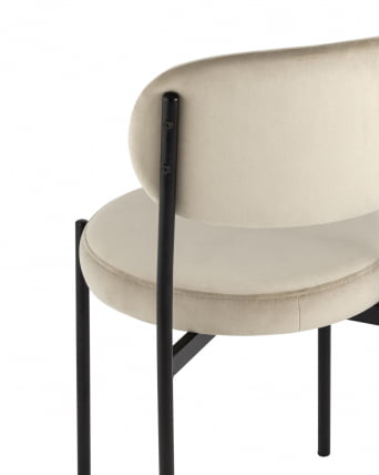 Стул Бриф НЕВ велюр Бежевый / NEW_6