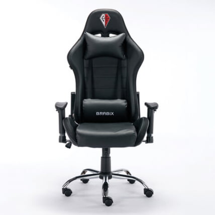 Геймерское кресло БРАБИКС Лумен ГМ-150 РГБ подсветка Черное / BRABIX Lumen GM-150 RGB_2