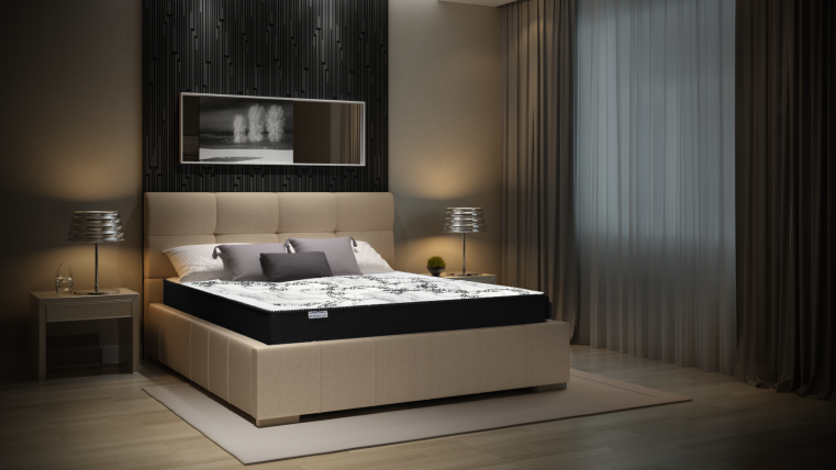 Матрас Меркурий в ткани Блаcк анд Вхите (90*195) 80кс190 / Black and White 80x190_5