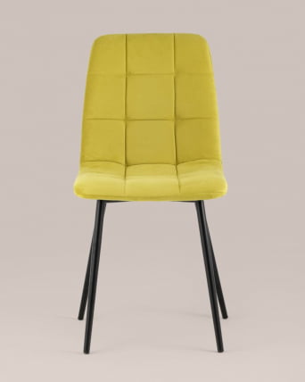 Стул Оливер велюр Золотистый / Oliver_8