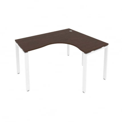 Стол письменный МЕТАЛ СЙСТЕМ Б.СА-3 Пр Венге/Белый / METAL SYSTEM_0