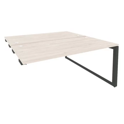 Стол-приставка двойной на О-образном м/к к опорым элем. ОНИКС О.МО-Д.СПР-4.8 Денвер Светлый/Антрацит / ONIX O.MO-D.SPR-4.8_0