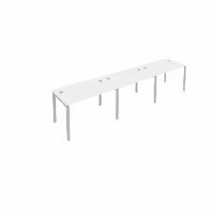 Рабочая станция на 3 раб.места Метал Сйстем Б.СМ-3.2 Белый/Серый / Metal System_0