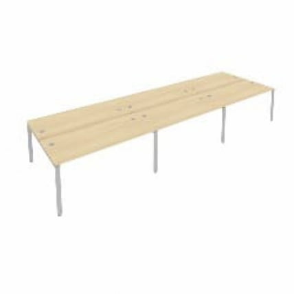 Рабочая станция на 6 раб.места Метал Сйстем Б.СМ-6.4 Акация/Серый / Metal System_0