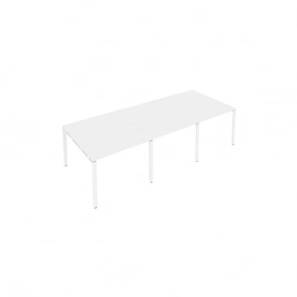 Переговорный стол (3 столешницы) Метал Сйстем Б.ПРГ-3.1 Белый / Metal System_0