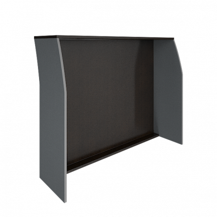 Стойка прямая 1400 Рива А.РС-3 Венге/Металлик / Riva_0