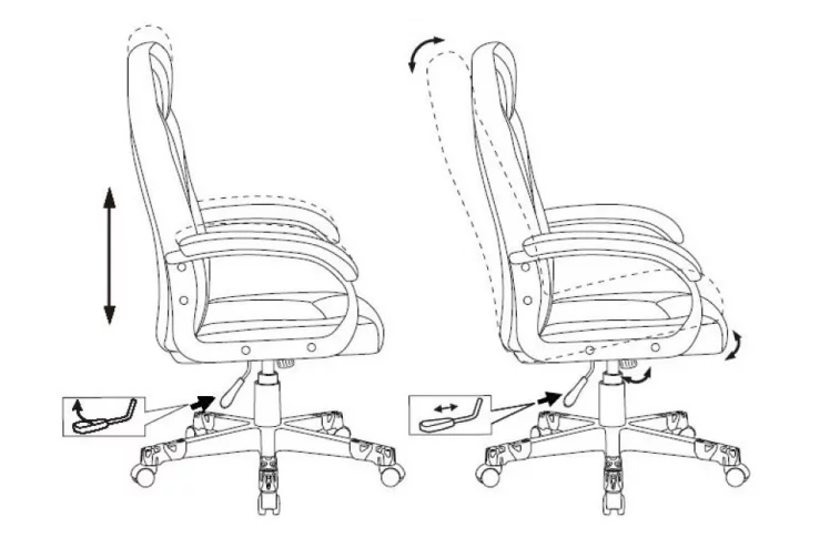 Геймерское кресло Зомбие ГАМЕ 17 Черный / Zombie GAME_16