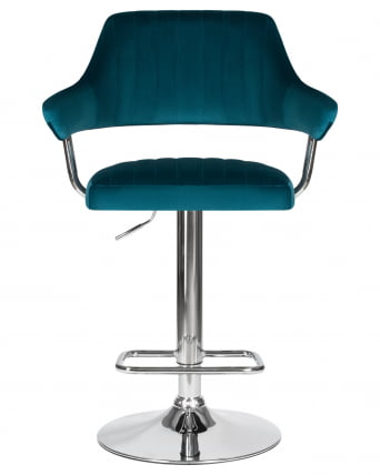 Стул барный ДОБРИН CХАРЛЙ Морской волны велюр МДЖ9-99 / DOBRIN CHARLY MJ9-99_5