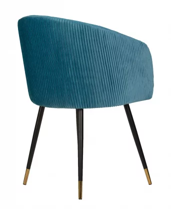 Стул обеденный ДОБРИН МАРЙ Морская волна велюр 1922-7 / DOBRIN MARY_3