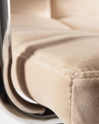 Стул барный ДОБРИН КРУГЕР АРМ (бежевый велюр (МДЖ9-10)) 2 шт / DOBRIN KRUGER ARM (MJ9-10))_8