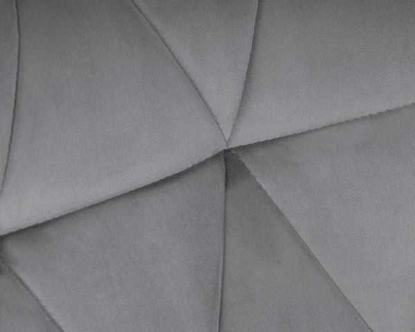 Стул барный ДОБРИН БАРНИ БЛАCК (серый велюр (МДЖ9-75)) 2 шт / DOBRIN BARNY BLACK (MJ9-75))_8