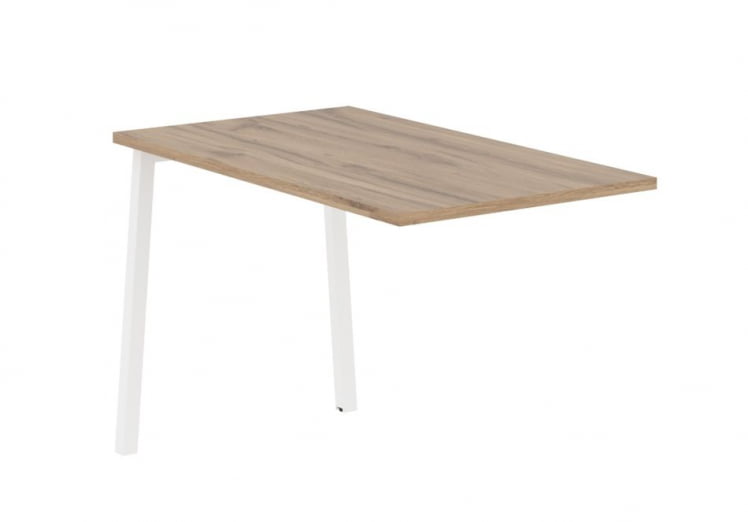 Брифинг-приставка ЕДИС ЕЛБ 1167 Дуб Денвер светлый Белый / EDIS ELB_0