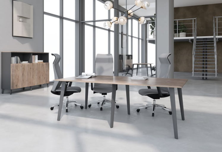 Стол для заседаний ДЖАЙ ДЖCТ 1111 Дуб Каньон / JAY JCT_1