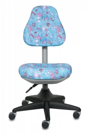 Кресло детское Бюрократ КД-2 БЛ/акуа / KD-2 BL/aqua_1