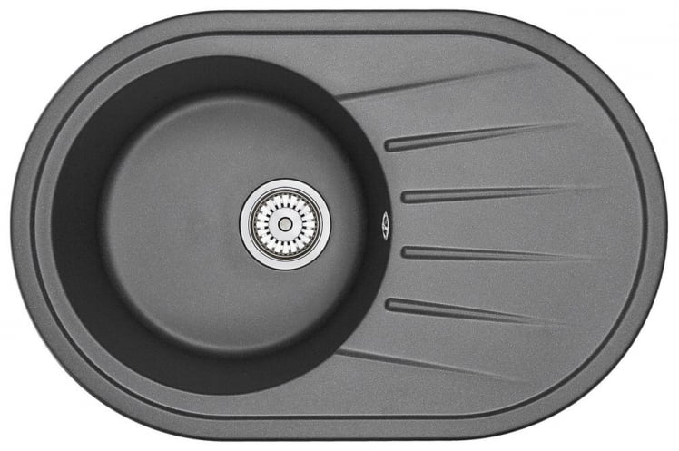 Кухонная мойка СТАНДЭРТ 7601 Черный / STANDART_0