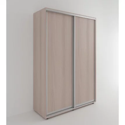 Шкаф-купе 2-х дверный Акцент-Сим Д 1000х600 Ясень шимо светлый_0