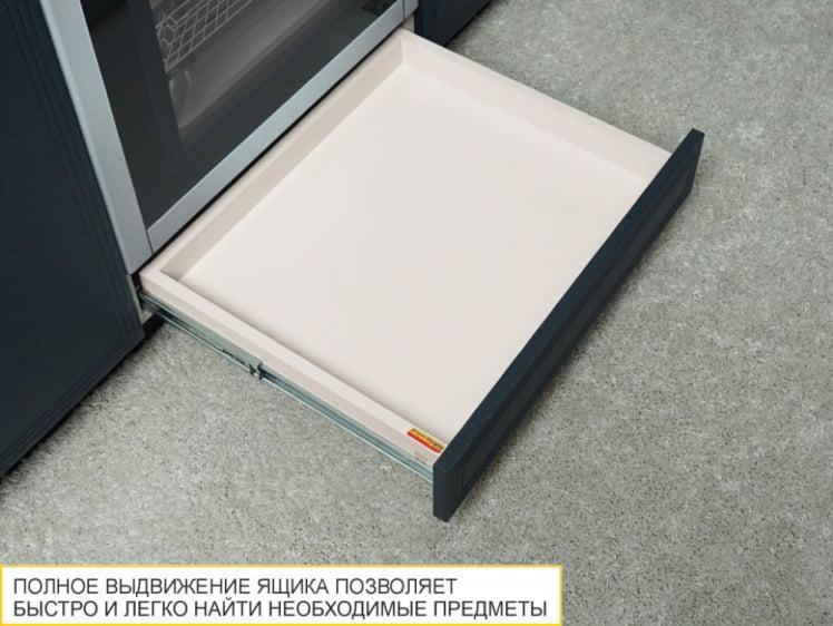 Напольный шкаф под встраиваемую технику с ящиком Флоренция 108.57_3