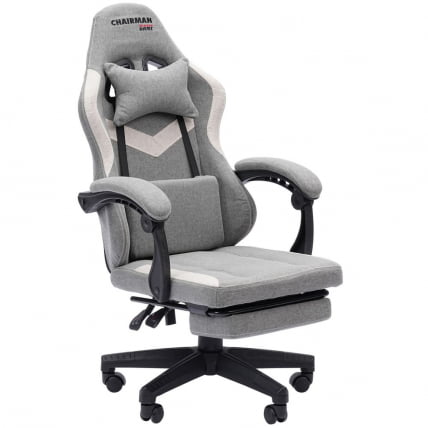 Кресло для геймеров CХАИРМАН ГАМЕ CХ26 Серый-бежевый / CHAIRMAN GAME CH26_0