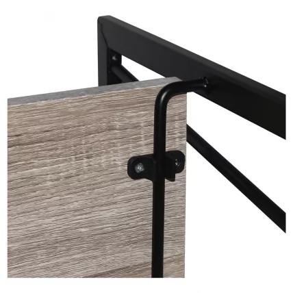 Стеллаж на металлокаркасе БРАБИКС ЛОФТ СХ-001 Дуб антик / BRABIX LOFT SH-001_4