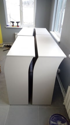 Стойка прямая 1200 Рива А.РС-2 Серый / Riva_2