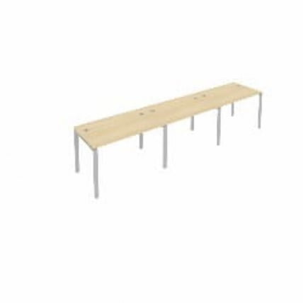 Рабочая станция на 3 раб.места Метал Сйстем Б.СМ-3.2 Акация/Серый / Metal System_0