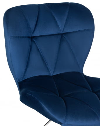 Стул барный ДОБРИН БАРНИ Ссиний велюр МДЖ9-117 / DOBRIN BARNY MJ9-117_6